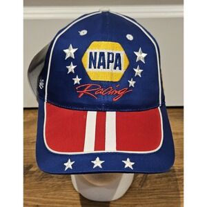 NAPA Racing 15 Dale Earnhardt NASCAR Cap Hat Adjustable Strapback Red White Blue